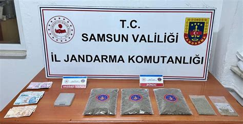 Samsun’da uyuşturucu operasyonu: 1 gözaltı